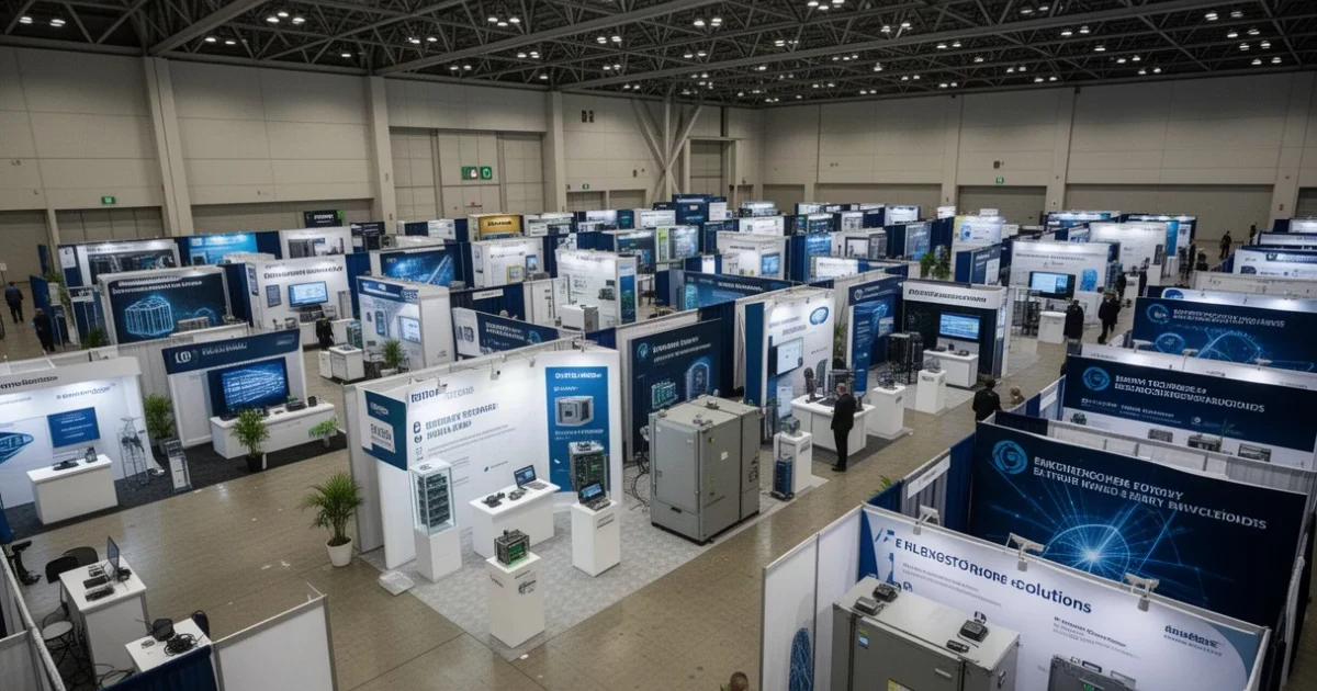 Congreso sobre tecnología de baterías celebrado en Fira Barcelona