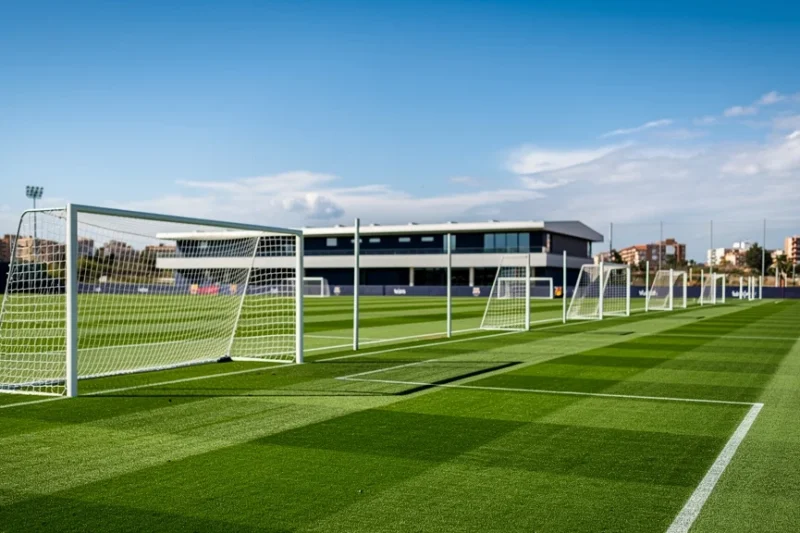 Campo de entrenamiento del FC Barcelona en Sant Joan Despí