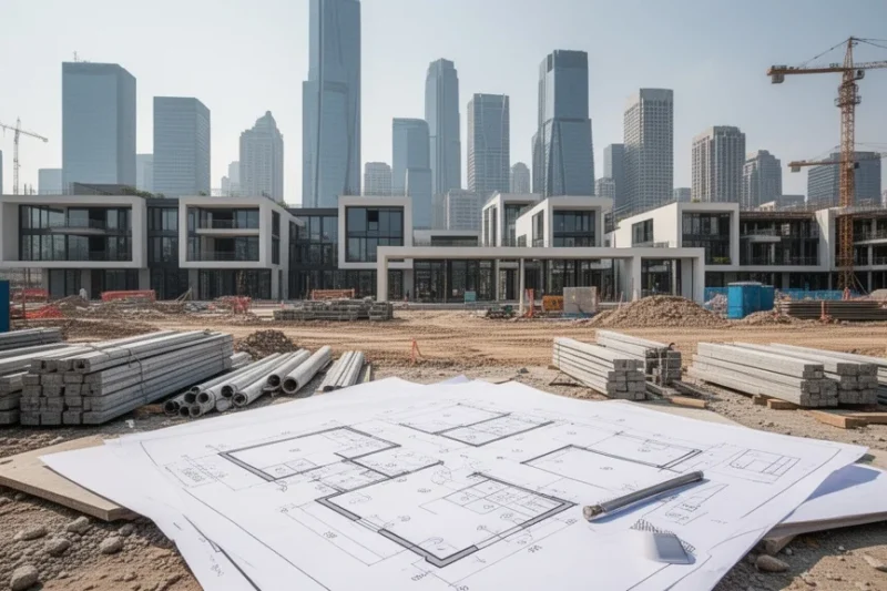 Vista del sitio donde se desarrollará el proyecto Ona en Barcelona