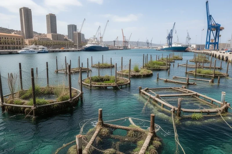 Proyecto de restauración marina en el puerto de Barcelona