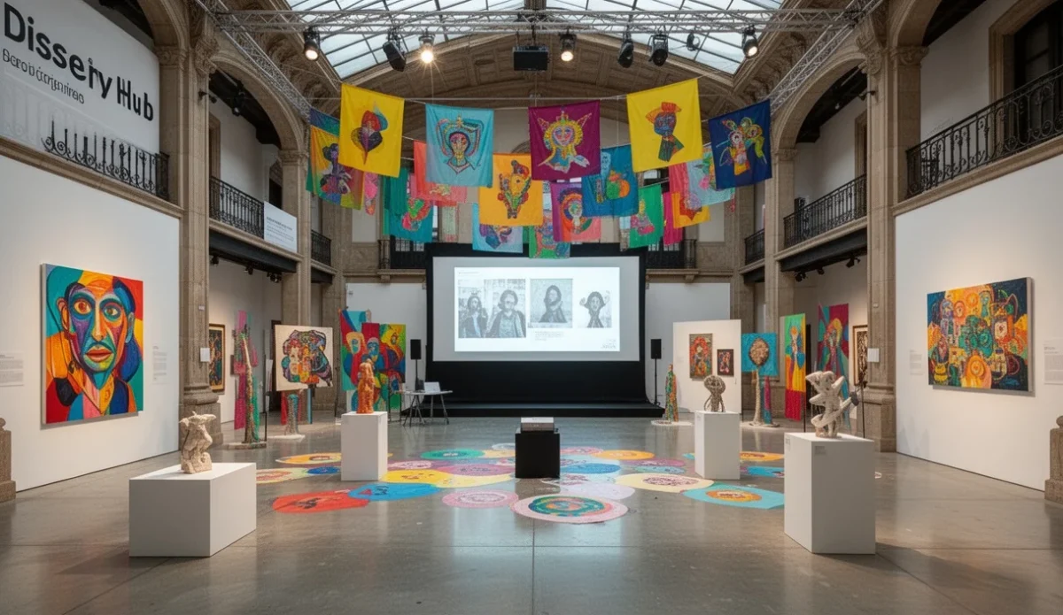 Presentación artística en Disseny Hub Barcelona