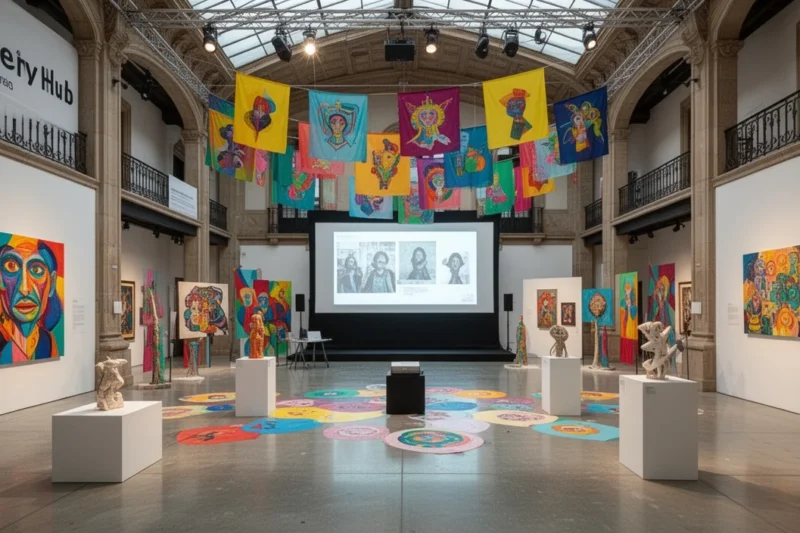 Presentación artística en Disseny Hub Barcelona