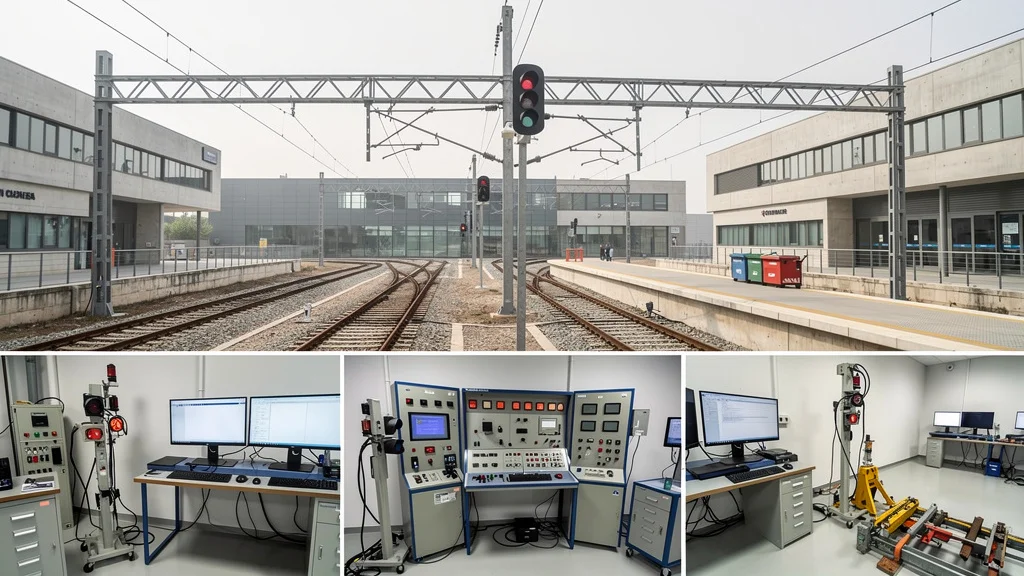 Instalaciones modernas dedicadas a la formación ferroviaria en Tàrrega