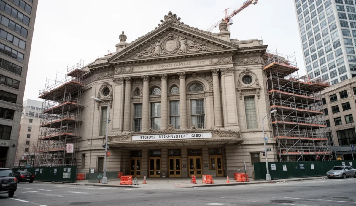 Teatro histórico donde podría residir la Orquesta Sinfónica Catalana