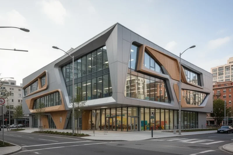 Exterior view of the Instituto de Emprendimiento e Innovación building