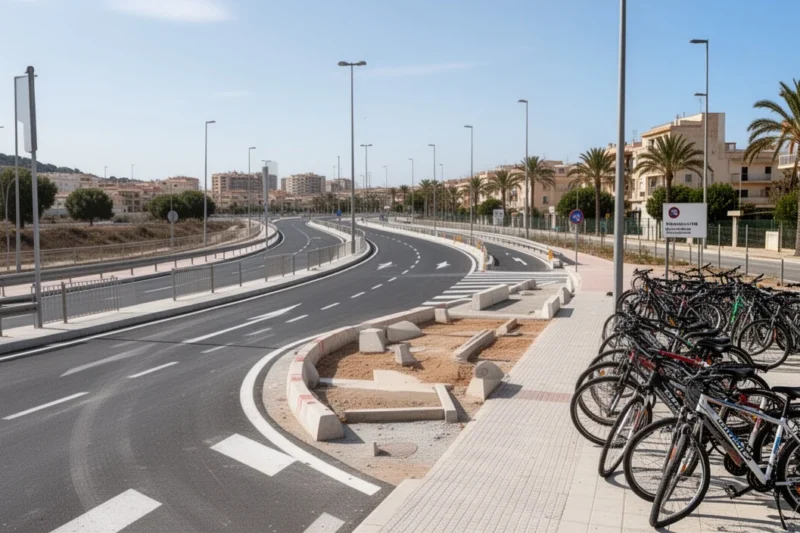 Improved cycling circuit facilities in Vilanova i la Geltrú