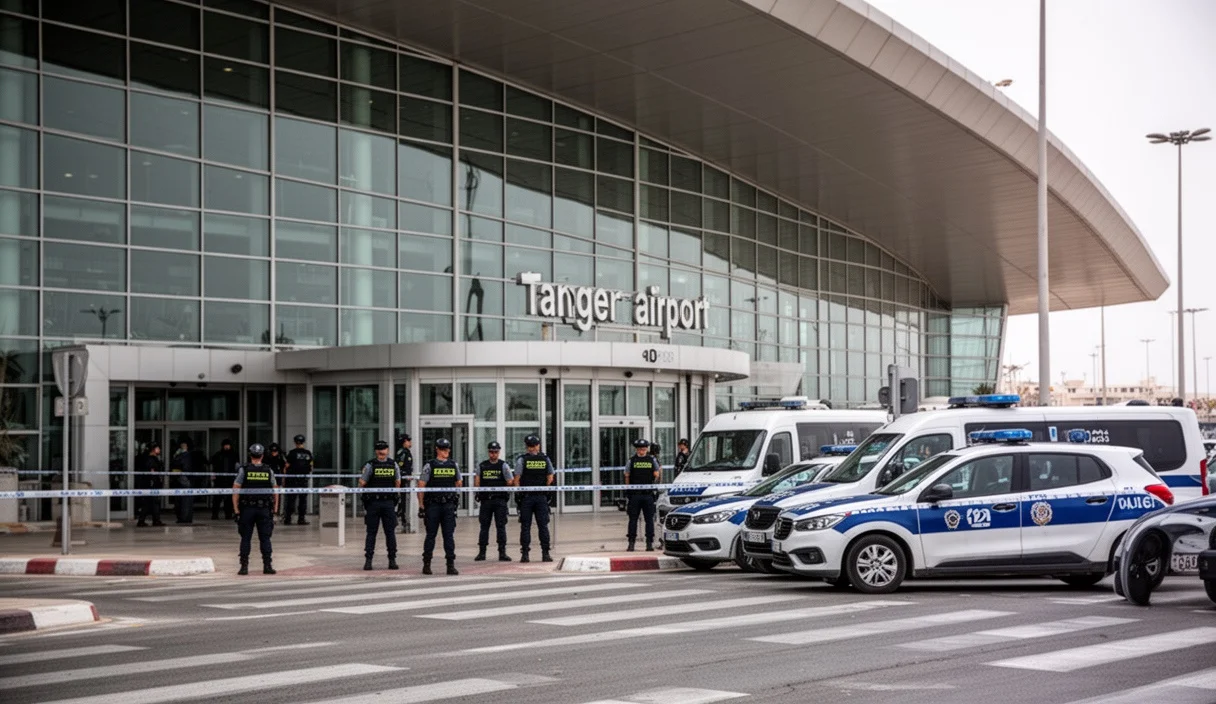 Aeropuerto Internacional de Tánger con presencia policial tras la detención del periodista Ali Lmrabet