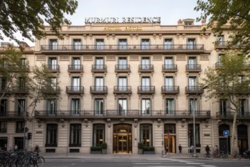 Exterior view of Murmuri Residence aparthotel in Barcelona