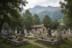 bausen revive su leyenda de amor con un cementerio civil unico en catalunya 7306