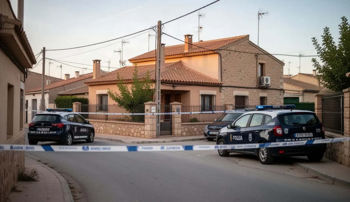 Zona residencial en Juneda con presencia policial tras un robo