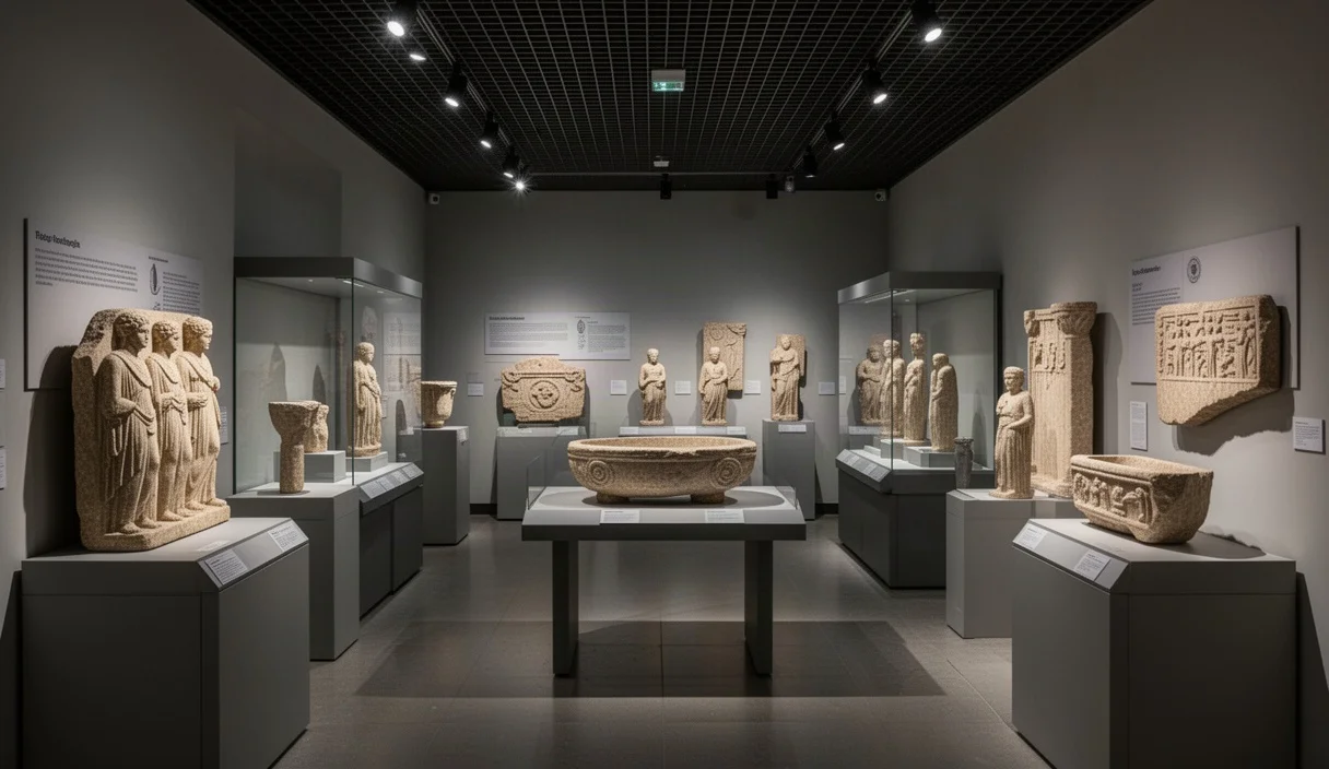 Renovated exterior of Tarragona's archaeological museum ready for reopening