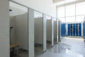 Duchas de vestuarios