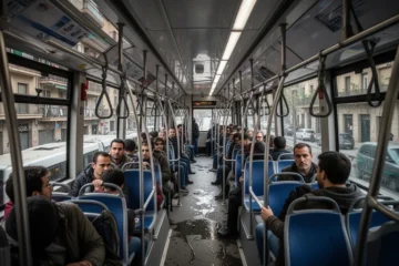 Crowded urban landscape in Catalonia illustrating infrastructure challenges