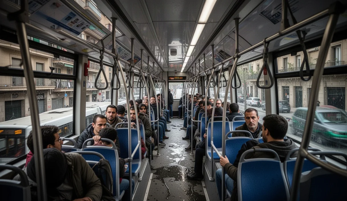 Crowded urban landscape in Catalonia illustrating infrastructure challenges