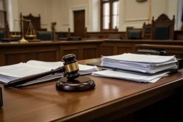 Interior del juzgado donde se reactivó el caso por eutanasia